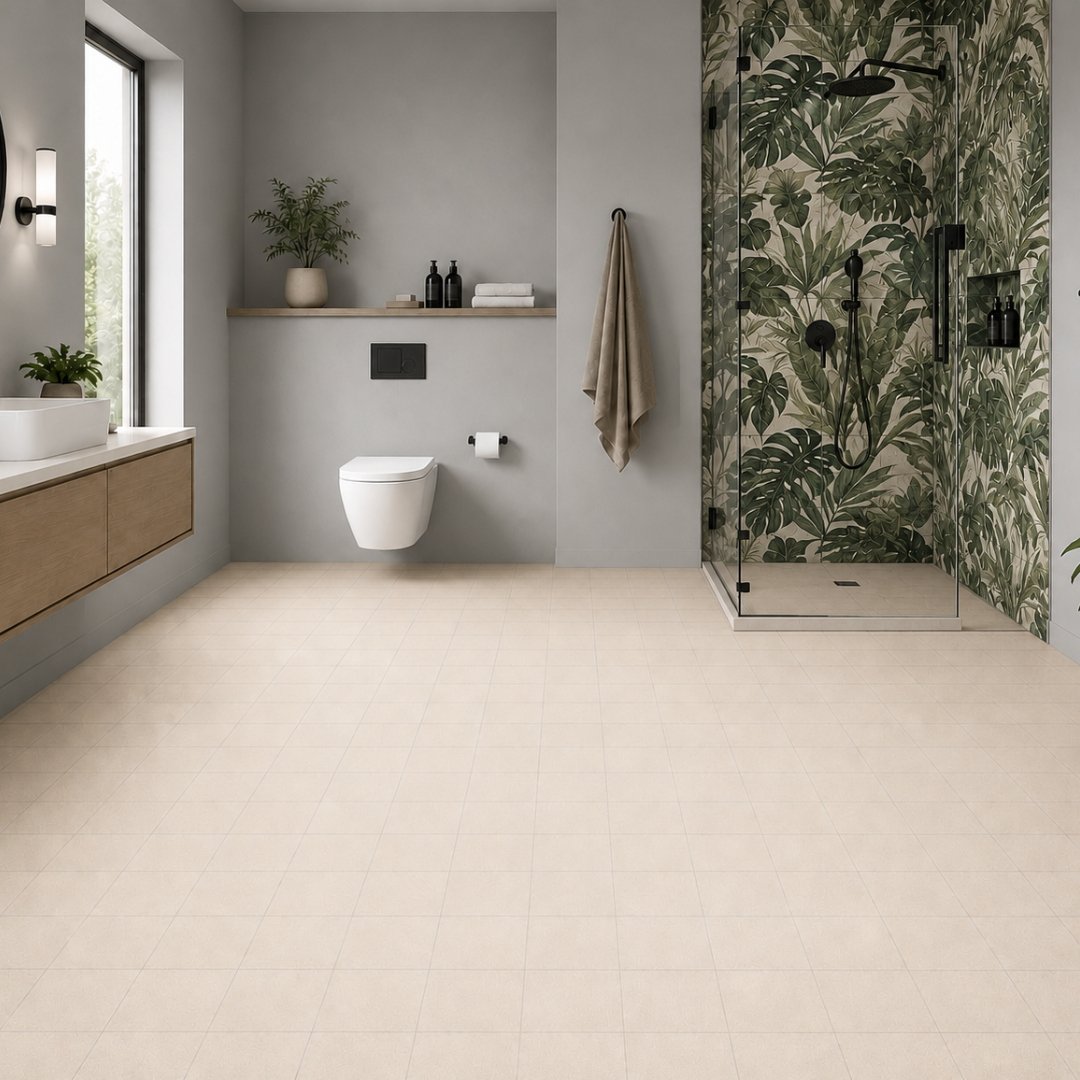 AL 11721 Plain and texture Bathroom Tiles - My Home Studio